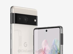 Das Google Pixel 7 soll ein Design im Stil des Pixel 6 erhalten, mit wenigen Änderungen. (Bild: @OnLeaks)