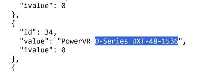 Im Tensor G5 steckt eine PowerVR GPU namens DXT-48-1536.