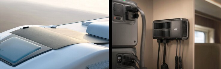 Die Nutzung ist auch in Wohnmobilen möglich (Bildquelle: DJI)