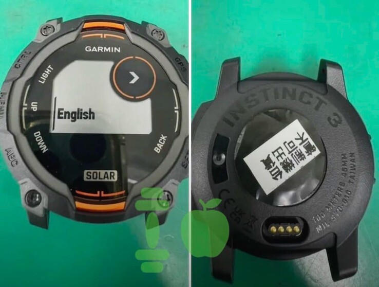 Diese Fotos sollen einen Prototyp der Garmin Instinct 3 zeigen. (Bildquelle: Gadgets & Wearables)