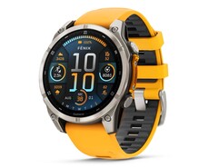 Nach der Fenix 8 AMOLED soll Garmin ein Modell mit microLED-Display entwickeln. (Bildquelle: Garmin)