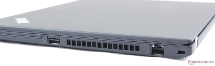 Optionaler Smartcard-Leser, USB-A 3.1, Gigabit-Ethernet, Kensington Lock