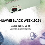 Die Huawei Black Week 2024 ist angelaufen. (Bildquelle: Huawei)