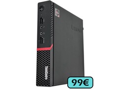 Der 99-Euro-Deal für den Lenovo ThinkCentre M715q Mini-PC läuft bis zum 23. August oder so lange der Vorrat reicht (Bildquelle: RAM-Koenig)