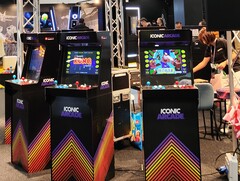 Der Iconic Arcade wird auf der gamescom ausgestellt (Bildquelle: Notebookcheck)