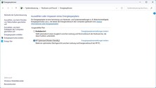 HP-Energieprofil in Windows