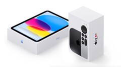 Das iPad der zehnten Generation und das neue Apple TV 4K sind jeweils mit 4 GB Arbeitsspeicher ausgestattet. (Bild: Apple, bearbeitet)