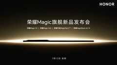 Honor hat den China-Launchtermin des Magic V3 verkündet und gleich drei weitere Produkte offiziell bestätigt. (Bild: Honor)