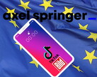 Smartphone with TikTok and BILD-Logo
