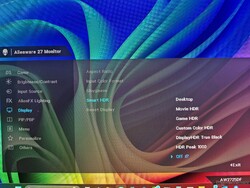Alienware AW2725DF: HDR-Voreinstellungen