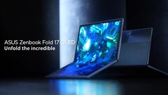 Mit dem Asus Zenbook 17 Fold OLED hat der taiwanesische Hersteller wohl eines der spannendsten CES 2022-Highlights präsentiert. Erste Hands-On-Videos zum faltbaren Laptop.