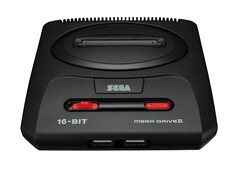 Die Mega Drive Mini 2 ist kleiner als die Retro-Konsole der ersten Generation, bringt aber mehr Spiele mit. (Bild: Sega)