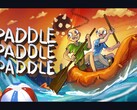 Cover-Artwork des Spiels Paddle Paddle Paddle