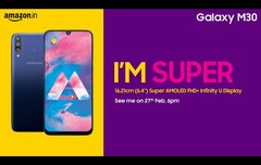 Samsung bietet im Galaxy M30 viel Smartphone-Technik für wenig Geld, es startet am 27. Februar in Indien.