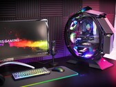 Das MCORB Micro-ATX-Gehäuse packt bis zu neun Lüfter kreisförmig um Gaming-PC-Hardware. (Bildquelle: Mars Gaming)