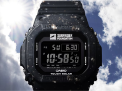 Die Casio G-5600SRF-1 (im Bild) aus dem Jahr 2024. (Bildquelle: Casio)