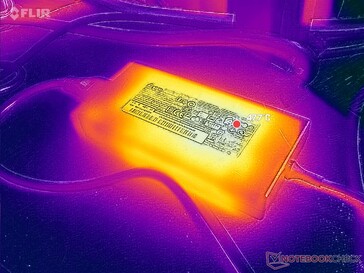 AC-Adapter erreicht über 48 °C, wenn anspruchsvolle Lasten laufen