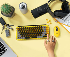 Logitech bringt mit POP Keys und POP Maus Farbe auf den Schreibtisch. (Bild: Logitech)