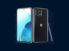 Das Motorla Geneva zeigt sich in einem Leak als neues Mittelklasse-Smartphone mit Stylus. (Bild: Evan Blass / 91mobiles)