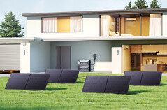 Anker Solix hat neue Balkonkraftwerke mit vier Panels vorgestellt. (Bild: Anker)