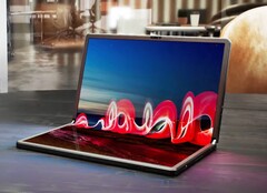 Das abgebildete Lenovo ThinkPad X1 Fold soll frühestens 2028 Konkurrenz durch Apple erhalten. (Bildquelle: Lenovo)