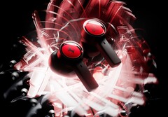 Die B&O Beoplay EX präsentieren sich in der Ferrari Edition in auffälligem Rot. (Bild: Bang & Olufsen)