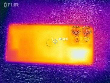 Heatmap Rückseite