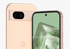 Das Google Pixel 8a ähnelt dem Pixel 8 stark. (Bild: @OnLeaks / SmartPrix)