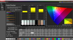 ColorChecker vor der Kalibrierung