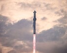 Ein Bild, das den Start des Starship-Raumschiffs zeigt. (Bildquelle: SpaceX)