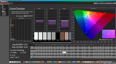 ColorChecker nach der Kalibrierung