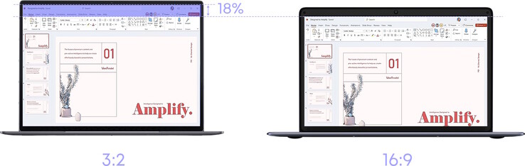 Durch das Format ergibt sich mehr Platz in der Höhe (Bildquelle: Chuwi)