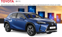 Toyota Lexus UX 300e: Clevere und effiziente Lösung zur Kühlung der Hochvoltbatterie.