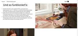 Nach dem Kauf registrieren...