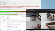 Maximale Latenz beim Öffnen mehrerer Browser-Tabs und beim Abspielen von 4K-Videomaterial