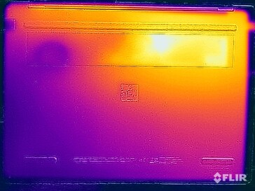 Oberflächentemperatur Stresstest (Unterseite)