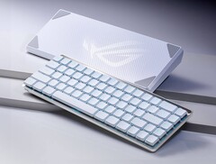 Asus bietet die ROG Falchion RX Low Profile Tastatur derzeit als attraktives Bundle an. (Bild: Asus)
