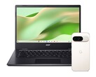 Das Google Pixel 9 gibts derzeit im Bundle mit einem Acer Chromebook zum attraktiven Preis. (Bildquelle: Google / Acer)