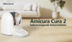 Die selbstreinigende Katzentoilette Amicura Cura 2 ist aktuell im Angebot. (Bildquelle: Amicura)