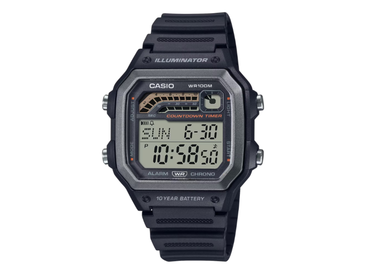 Die WS-1600H-1AV von Casio. (Bildquelle: Casio)