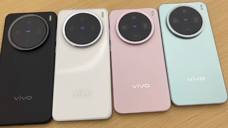 Alle Farben des Vivo X200 Pro Mini im Vergleich.