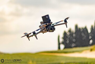 Das System trägt recht stark auf (Bildquelle: ParaZero)