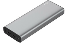 Starke Stromtanke: Die XLayer Powerbank Plus MacBook 20.100 liefert 45 Watt.