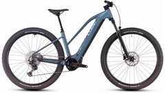 Das Reaction Hybrid Pro 800 ist ein elektrisches Hardtail-Mountainbike mit Trapezrahmen (Bildquelle: Cube)