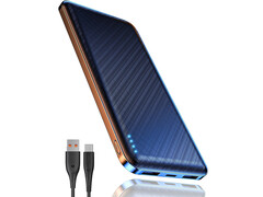 Für kurze Zeit lässt sich die Slim-Powerbank von Fahefana mit drei USB-Anschlüssen bei Amazon zum besonders günstigen Preis kaufen. Bild: Amazon.de