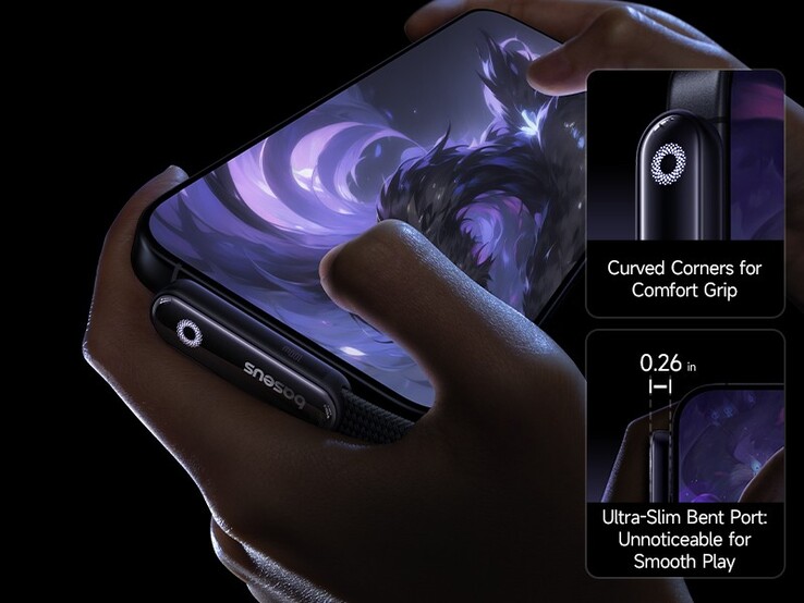 Das Baseus USB-C-Kabel mit 90°-Biegung (2 m). (Bildquelle: Baseus)