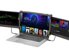 Den tragbaren Dual-Screen-Monitor GTMedia Mate X gibt es aktuell bei Geekbuying im Angebot. (Bildquelle: Geekbuying)