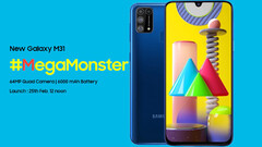 Samsung Galaxy M31: Launch am 25. Februar ist offiziell.