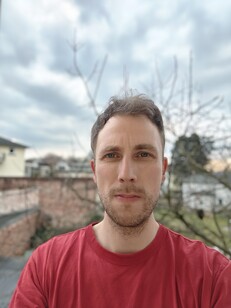 Selfie mit der Innenkamera