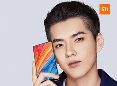 Das Teaserbild mit dem chinesisch-kanadischen Schauspieler Kris Wu zeigt das Design des Mi Mix 2S.